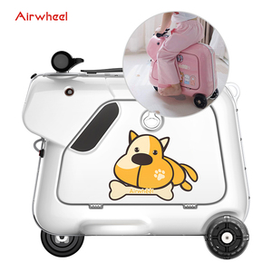 กระเป๋าเดินทางเด็ก <span class=keywords><strong>Airwheel</strong></span> SQ3 กระเป๋าเดินทางล้อลากสำหรับเด็ก น้ำหนักเบา ขายส่ง กระเป๋าเดินทางเด็กแบบวินเทจ ล้อหมุนได้ สำหรับเด็กผู้หญิง - Product Image 5