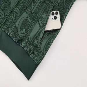 Toptan 25/26 Chelseay koyu yeşil eğitim ceketi, sonbahar ve kış futbol uzun kollu fermuar işlemeli alan üniforma - Product Image 4