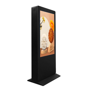 Floor standing Network wifi lcd advertising display outdoor waterproof independent screen kiosk digital Signage - Product Image 5