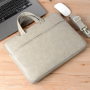Luxury Wear-resistant Waterproof Smart Backpack Custom Logo Tablet PU Leather Lightweight <b>Laptop</b> Inner Shoulder Bag - Product Image 1