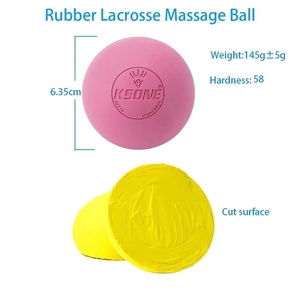 Bola <span class=keywords><strong>de</strong></span> masaje <span class=keywords><strong>de</strong></span> Lacrosse con diseño <span class=keywords><strong>de</strong></span> logotipo personalizado <span class=keywords><strong>de</strong></span> caucho Natural <span class=keywords><strong>para</strong></span> masticar perros <span class=keywords><strong>de</strong></span> alto rendimiento - Product Image 4