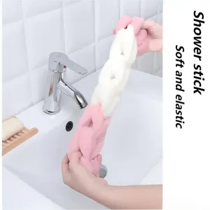 Soft Shower Mesh Foaming Sponge Body Scrub Exfoliating Back Brush Skin <b>Cleaner</b> Bath <b>Bubble</b> Ball Skin Care Bathing Accessories - Product Image 4