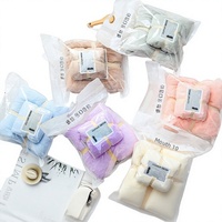 Serviette en microfibre polaire corail Laiyue - Séchage rapide, très absorbante, sans peluches, toucher doux, tissage uni, pour le visage et les cheveux des adultes