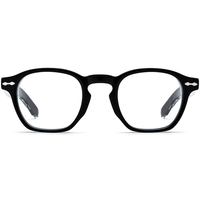 OEM ODM Monture de lunettes carrées unisexes en acétate avec monture classique de luxe durable anti-lumière bleue Usine de lunettes optiques