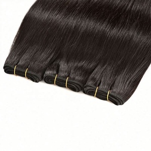 Amygirl 8-30 pouces 10A 100% cheveux vierges Remy naturels noirs, vague profonde, non traités, cheveux humains brésiliens, indiens, cambodgiens, mèches de cheveux 100g - Product Image 4