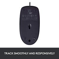 Pour Logitech B100 filaire optique USB souris Original pour la maison PC bureau et jeux ordinateurs portables main droite LED lumières étanche en Stock