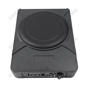 Subwoofer actif de 10 pouces pour voiture, 12V, mince, avec amplificateur intégré pour l'audio automobile, OEM ODM Factory - Product Image 3