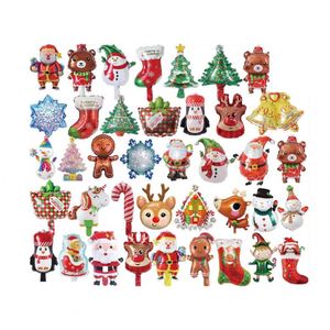 Wholesale <b>Balloon</b> Mine Size Cartoon Santa Clause Helium Ornaments Foil <b>Balloons</b> Christmas <b>Decoration</b> Supplies - Product Image 1