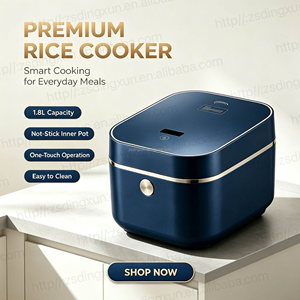 Cuisinière à riz IH 5L à faible teneur en sucre avec cuve intérieure en acier inoxydable 304 et chauffage - Product Image 1