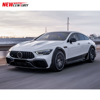 Pour Mercedes AMG GT GT43 GT50 GT53 GT63 GT63S modifié grand sac table résine fibre avant et arrière boîte jupe Quel sourcil