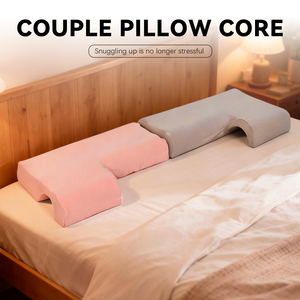 <span class=keywords><strong>Oreiller</strong></span> de sommeil mains libres pour couple, best-seller, à mémoire de forme à récupération lente, pour deux personnes - Product Image 1