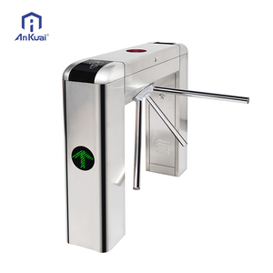 고보안성 출입통제 삼각 회전식 개찰구 메커니즘 헬스장용 턴스타일 게이트 - Product Image 3