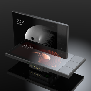 Bingoelec thông minh Home Gateway âm nhạc tường màn hình cảm ứng đôi lúa mì bằng giọng nói 6 inch điều khiển cảm ứng chuyển đổi - Product Image 3