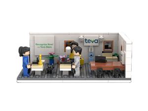 Bloques de Construcción Personalizados con Temática de Hospital, Juguetes de Ladrillos para Niñas, <span class=keywords><strong>Vista</strong></span> de Calle de la Ciudad, Conjuntos de Bloques de Construcción - Product Image 4