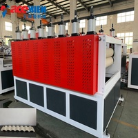 Nueva Línea de Producción de Máquinas de Extrusión para Fabricar Láminas de Techo Corrugadas de PVC de Doble Pared con Ondas Huecas