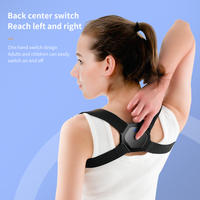Corrector de Postura Inteligente de Alta Venta: Soporte Ajustable para Espalda Superior y Clavícula con Sensor Inteligente y Vibración, Protector de Hombros