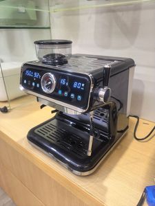 Italian Semi-<b>automatic</b> Small Household Concentrated Grinding Integrated <b>Machine</b> With Dual Heating Commercial Use <b>Coffee</b> Italian - Product Image 3