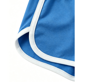 Ensemble de vêtements d'été pour garçons, t-shirt raglan avec imprimé, <span class=keywords><strong>short</strong></span> élastique, ensemble deux pièces, vêtements en coton personnalisés pour enfants - Product Image 5