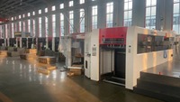 Vollautomatische Wellpappe-Flachbett-Stanzmaschinen mit Abstreif- und Rillfunktion