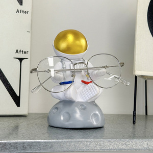 Décorations créatives en résine pour la maison, style Art <span class=keywords><strong>Déco</strong></span>, sur le thème de l'astronaute et de la monture de lunettes, vente en gros d'usine - Product Image 6