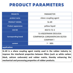 Bis-(y-triethoxysilylpropyl)-tetrasulfide <span class=keywords><strong>silane</strong></span> Coupler KH-858 si69 CAS 40372 Silicone <span class=keywords><strong>69</strong></span> <span class=keywords><strong>silane</strong></span> khớp nối đại lý si69 - Product Image 6