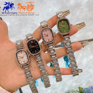 Reloj de Pulsera Cuadrado Retro de Lujo para Hombre BVGRI, de Acero Inoxidable, con Logotipo Personalizado, Movimiento de Cuarzo, Calendario, Resistente al Agua, Estilo de Dibujos Animados - Product Image 1