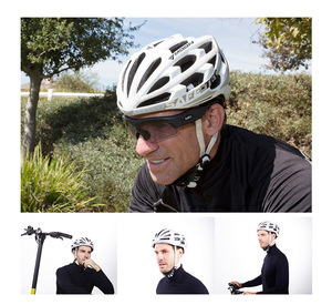 Casco de Ciclismo Inteligente Integrado con LED Intermitente Antiolor, Moldeado Integralmente, para Bicicleta de Carretera y MTB - Product Image 2