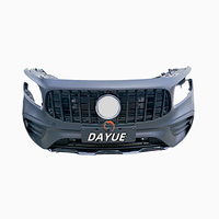 Para Mercedes Benz GLB 247 GLB AMG, montaje de parachoques delantero de coche, Kit de actualización de parachoques de plástico AMG usado