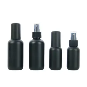 Offres Spéciales 60ml 120ml Bouteille de pulvérisation de brouillard en plastique Bouteille de pulvérisation de brouillard fin mat pour emballage cosmétique