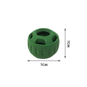 Pelotas de juguete para masticar perros de silicona suave y duradera, no tóxicas, resistentes a mordeduras, alimentador de alimentos para mascotas, juguetes de bolas de Limpieza de dientes ecológicos - Product Image 6