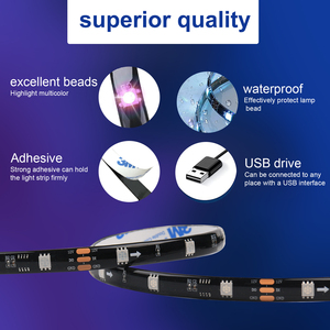 Thông minh Sync TV PC năng động rgbic môi trường xung quanh ánh sáng kit đồng <span class=keywords><strong>LED</strong></span> Strip với điều khiển từ xa và đèn nền ngâm <span class=keywords><strong>LED</strong></span> Strip ánh sáng - Product Image 6