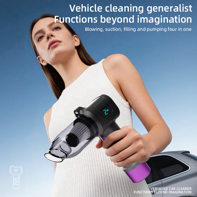 Factory Outlet KH-178 Vaccum Cleaner Handheld Car Vacuum with Window Breaker Appliances for Car Home Office Use