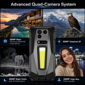 Unihertz 8849 TANK 5 Rugged Mobile Phone 18+512GB 6.73inch 5G <b>Android</b> 16 17600mAh 2K Three Defense Smartphone with DLP <b>Projector</b> - Product Image 3