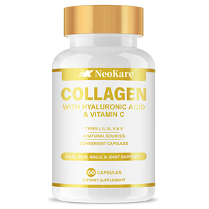 Capsule di Collagene Idrolizzato e Vitamina C a Marchio Privato, Integratore Naturale OEM per Salute di Articolazioni e Pelle, 90 Capsule, Vendita all'Ingrosso - Product Image 1