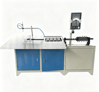 Máquina de Doblado de Alambre CNC 2D Altamente Automatizada para una Formación de Alambre sin Errores