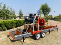 Scierie horizontale portative RIMA Forestry Machinery, scie à ruban pour bois, scierie portative avec certification TUV CE