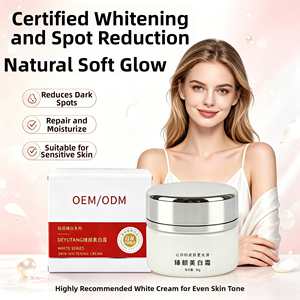 Crème Visage Éclaircissante Certifiée 30g, Hydratation Longue Durée, Anti-Pigmentation, Éclaircissement de la Peau, OEM, Marque Privée - Product Image 3