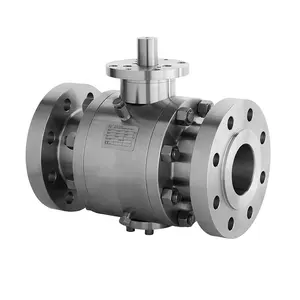 ISO 5211 LPG Gas Trunnionマウント900LB Side Entry Industrial Ball Valve