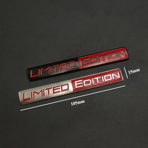 Emblème de logo universel en métal 3D pour coffre arrière et aile latérale, édition limitée, pour <span class=keywords><strong>Audi</strong></span>, Honda, Toyota, Mercedes-Benz, Mazda, moto - Product Image 5