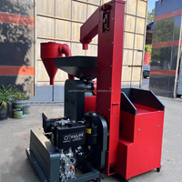 Vente directe usine : Machine à décortiquer le riz, moulin à double rouleau 6N1000D avec séparateur de brisures