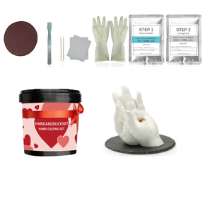 <span class=keywords><strong>Kit</strong></span> de moulage en plâtre 3d Baby Hand Foot Print Alginate impression poudre <span class=keywords><strong>Kit</strong></span> de moulage à la main 3d Adult <span class=keywords><strong>Kit</strong></span> - Product Image 5