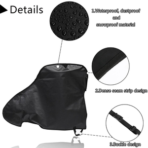 Housse de protection pour <span class=keywords><strong>attelage</strong></span> de remorque YH3109, anti-UV et anti-poussière, état neuf, universelle pour automobiles - Product Image 5