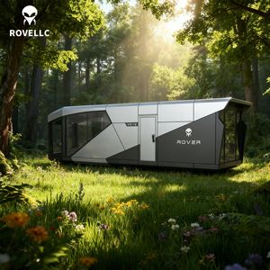 บ้านแคปซูลแอปเปิ้ลสุดหรูสำหรับรีสอร์ทแกลมปิ้ง วิลล่าสำ<span class=keywords><strong>เร็</strong></span><span class=keywords><strong>จ</strong></span><span class=keywords><strong>รูป</strong></span>แบบขยายได้พร้อมห้องครัวและห้องน้ำ - Product Image 1