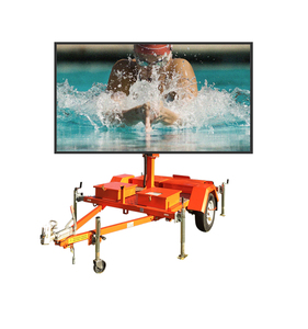 Thiết kế năng lượng mặt trời mũi tên Đăng di động straffic bảng quảng cáo đầy đủ màu sắc <span class=keywords><strong>VMS</strong></span> - Product Image 2