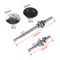 POTRACING <b>Hood</b> Lock 32mm Aluminum Alloy Long Short Version Anti-Theft <b>Engine</b> Cover Lock Car Security Tool - Product Image 2