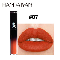 Sexy Violet 12 Couleur Mat Brillant À Lèvres Halloween Gothique Lèvre Glaçure Perle Vert Liquide Rouge À Lèvres Noir Longue Durée Étanche Maquillage