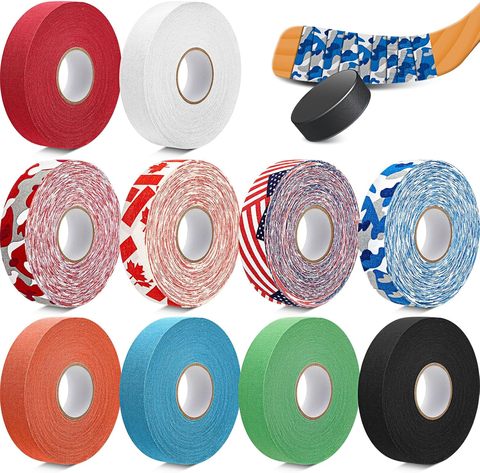 Factory Direct Non-Slip Custom Logo Ice Hockey Stick Grip Tape Rubber Adhesive Polyester Material Waterproof Stretch Athletic