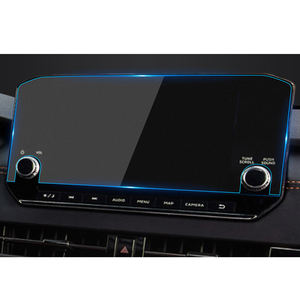 <span class=keywords><strong>Film</strong></span> de protection d'écran tactile en verre trempé GPS de Navigation d'accessoires de voiture haute transparence pour feuille vidéo automatique Mitsubishi Outlander - Product Image 1
