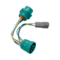 Cable de Conexión de Terminal de Diagnóstico Automotriz OBD, Cable Divisor en Y de 9 Pines Macho a Hembra, Arnés de Cableado Automotriz Personalizado de Fábrica OEM