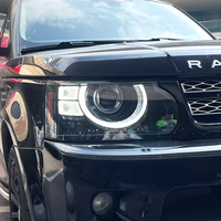 SJC Auto pour Range Rover Sport, ensemble de phares, 05-13, phares à LED modifiés, lentilles laser, feux de jour, feux avant